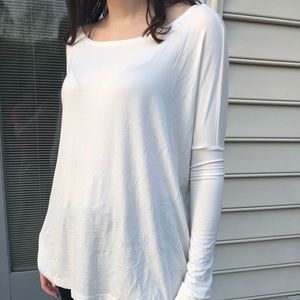 WOMEN’S WHITE LONG SLEEVE BLOUSE S